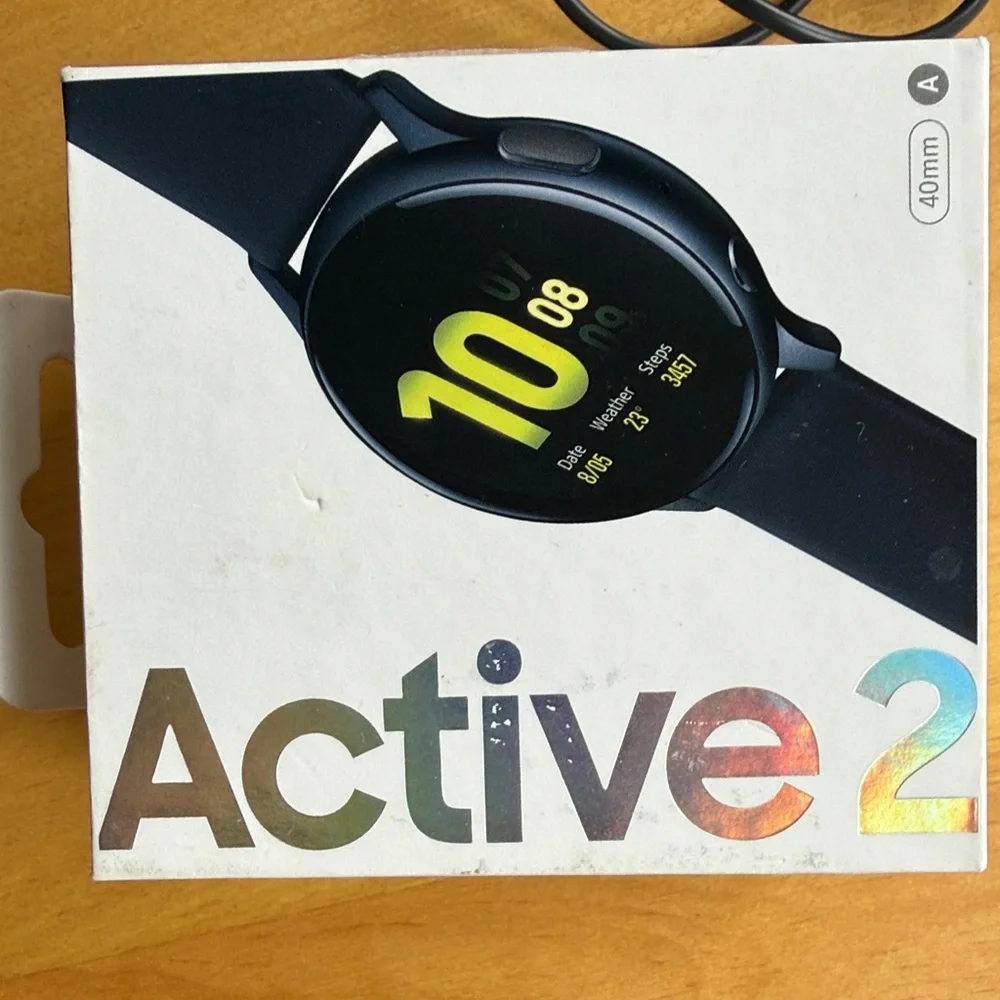 Samsung Galaxy Watch Active2 in Matte Black